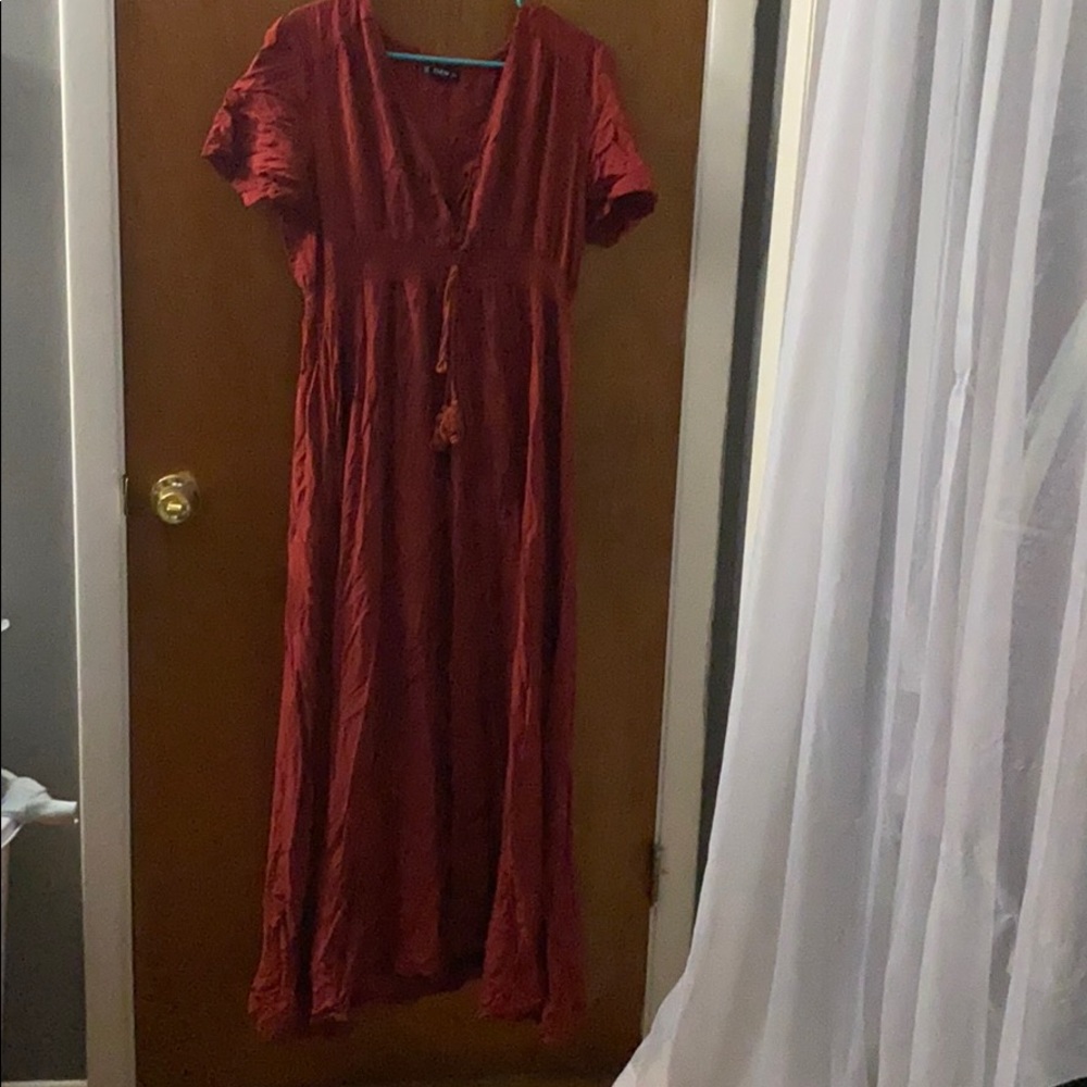 Burnt Orange Dress